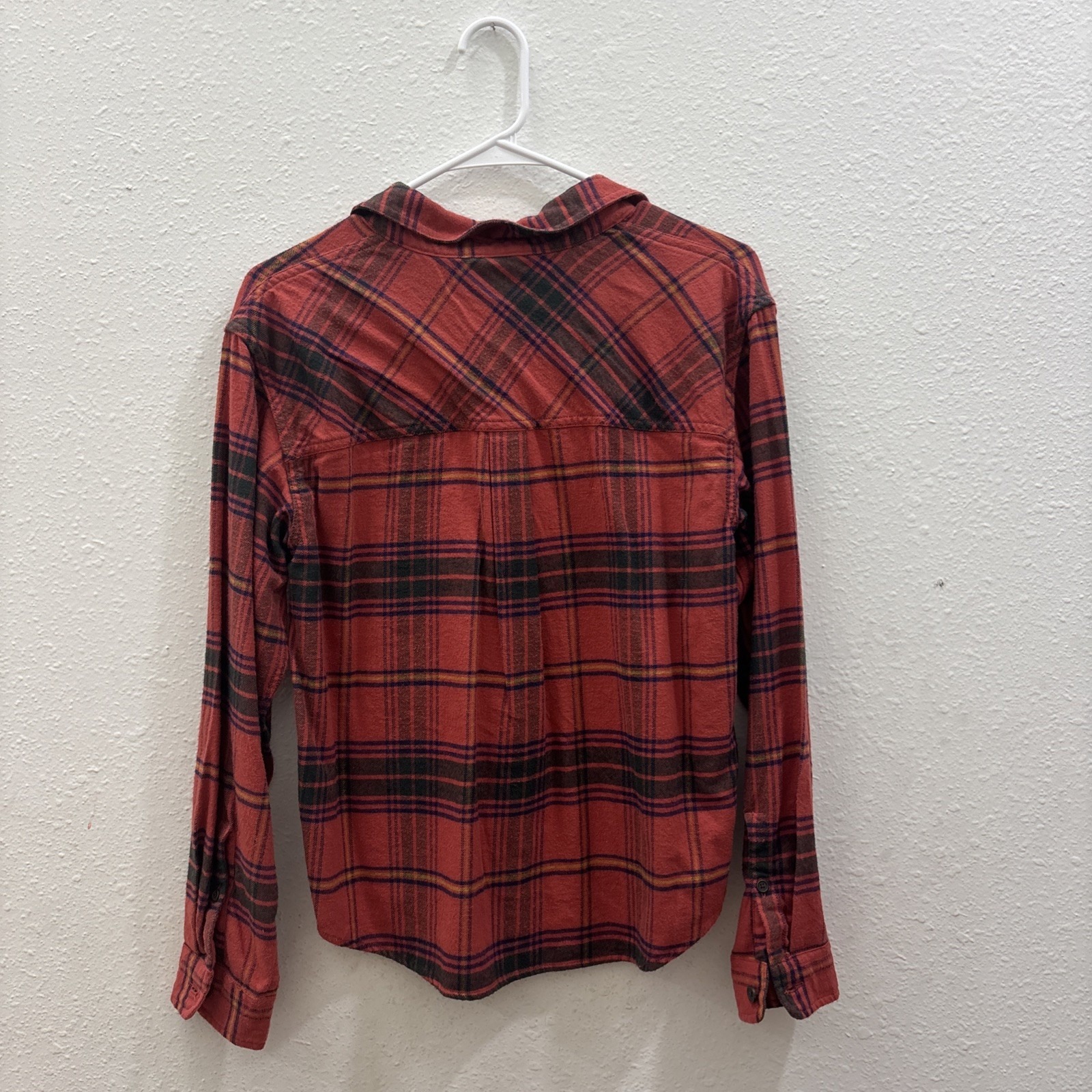 Alpine Design Womens Midweight Flannel Shirt Red Fiery Skipper Plaid Adw24300 M — image 2 of 5